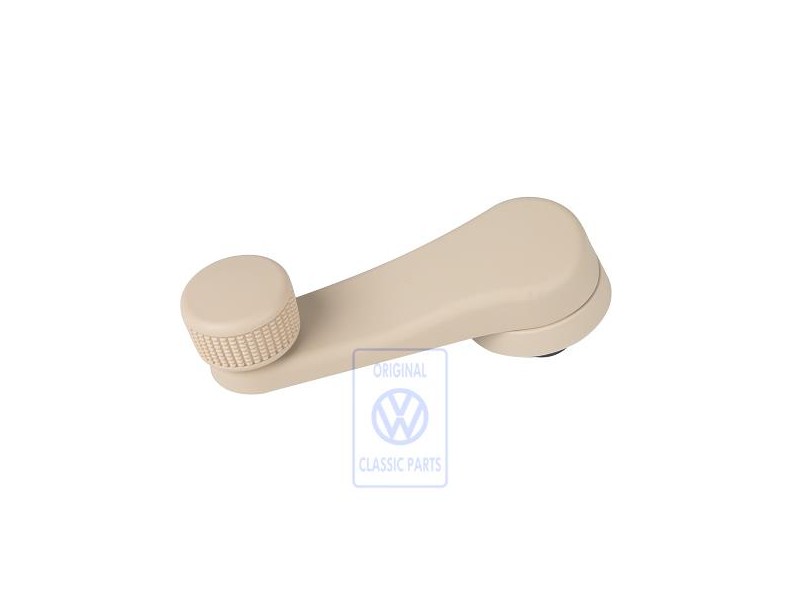 VW Original Fensterkurbel Cremebeige - 6N0837581A 3PT