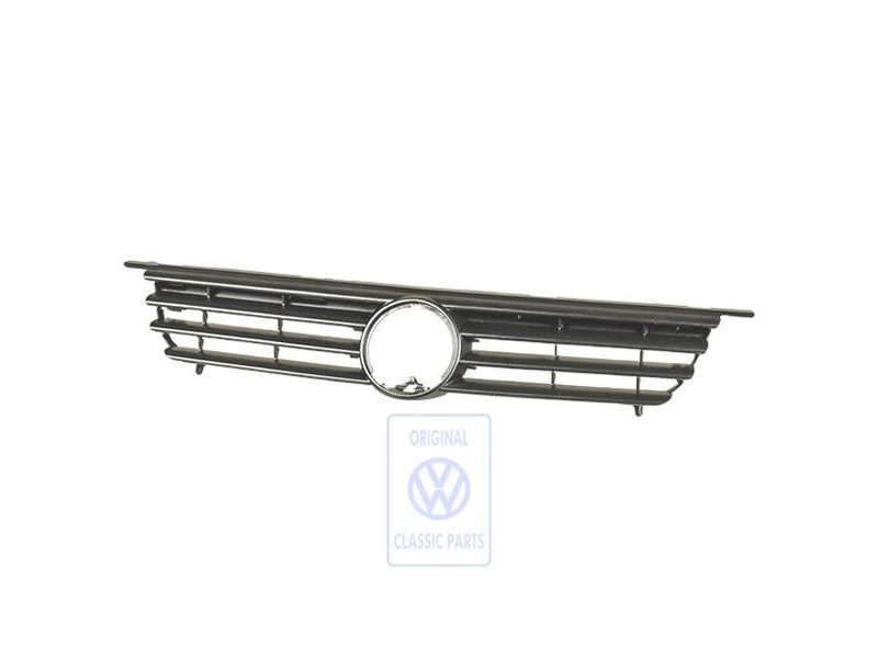VW Original Kühlergrill Satinschwarz - 6N0853653B 01C
