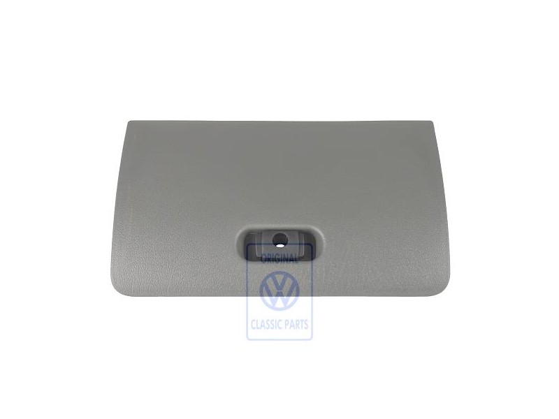 VW Original Handschuhfachdeckel Mistral (Grau) - 6N0857121D E91