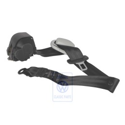 VW Original Dreipunkt-Sicherheitsgurt Schwarz - 6N0857806A HCP