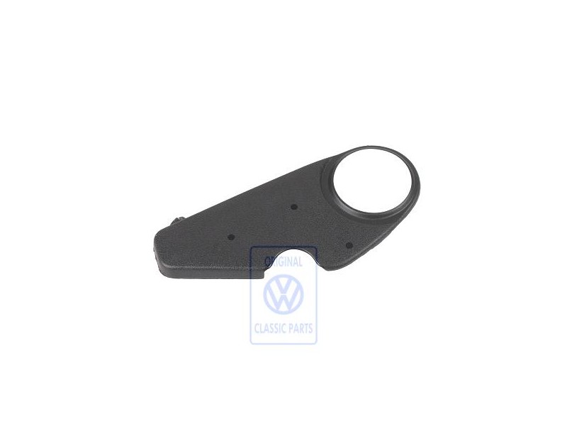 VW Original Verkleidung Mit Loch Satinschwarz - 6N0881477 01C