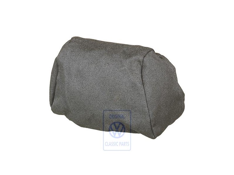 VW Original Kopfstützenbezug (Stoff) Off-Black - 6N0881921F B84