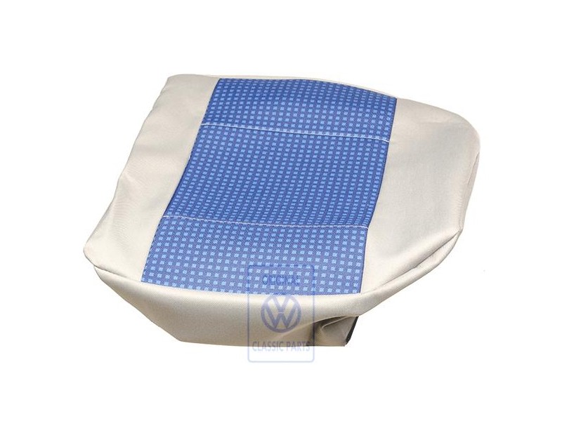 VW Original Sitzbezug (Stoff) Blau/Flanellgrau - 6N0885405BLHDJ