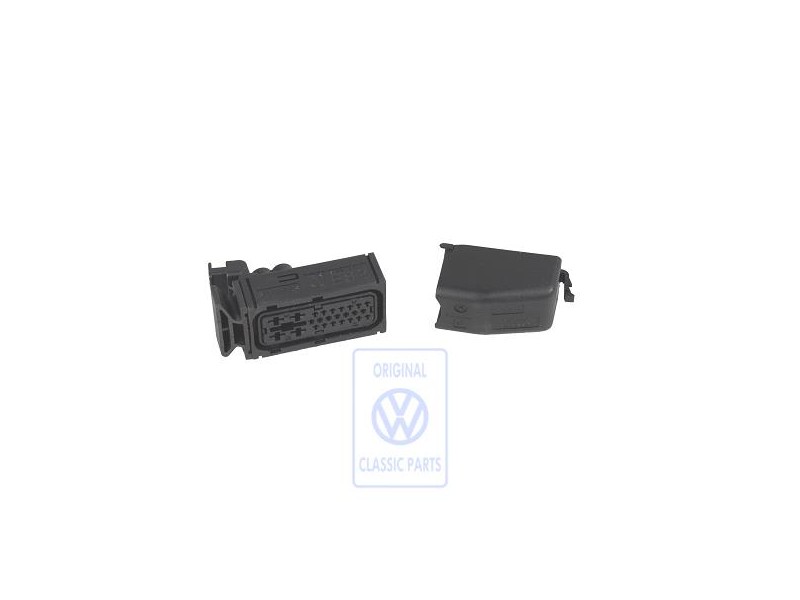 VW Original Flachkontaktgehäuse Mit Kontaktverriegelung - 6N0973213