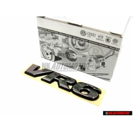 VW Original VR6 Hinten Schriftzug Emblem Logo - 7D0853675 Z10