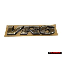 VW Original VR6 Hinten Schriftzug Emblem Logo - 7D0853675 Z10