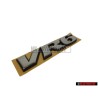 VW Original VR6 Hinten Schriftzug Emblem Logo - 7D0853675 Z10
