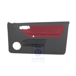 VW Original Türverkleidung (Stoff) Flashrot/Off-Black - 6N3867012CNHLX