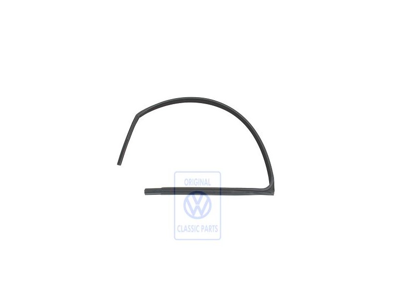 VW Original Fensterführung Satinschwarz - 6N4837432 B41