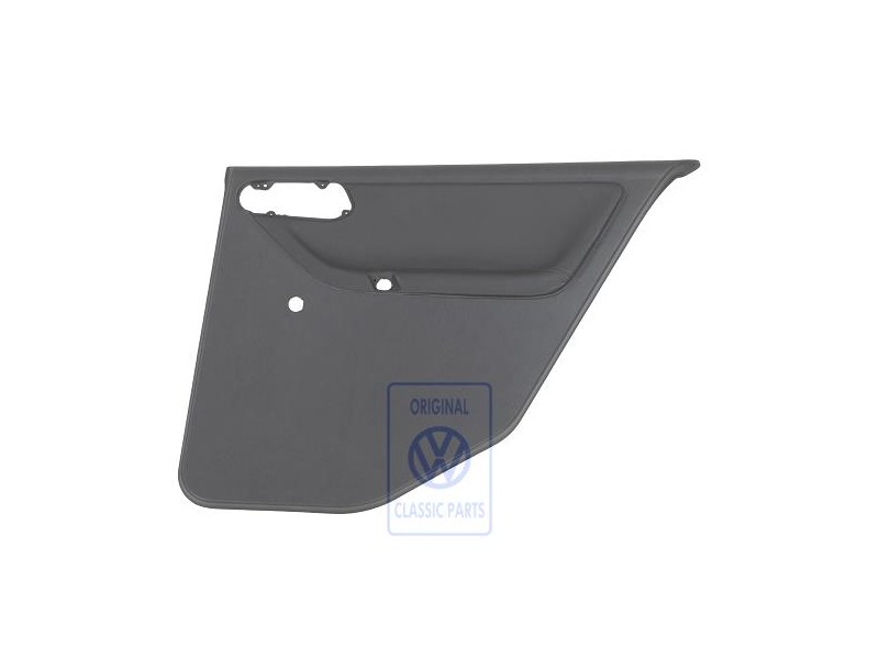 VW Original Türverkleidung (Leder) Schwarz - 6N4867212AFEGX