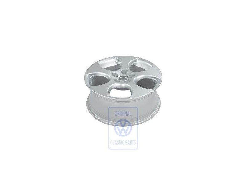 VW Original Aluminiumfelge Brillantsilber - 6Q0601025AA8Z8