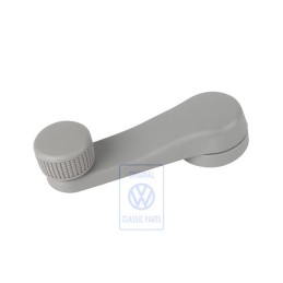 VW Original Fensterkurbel Classicgrey (Grau) - 6Q0837581A 30T