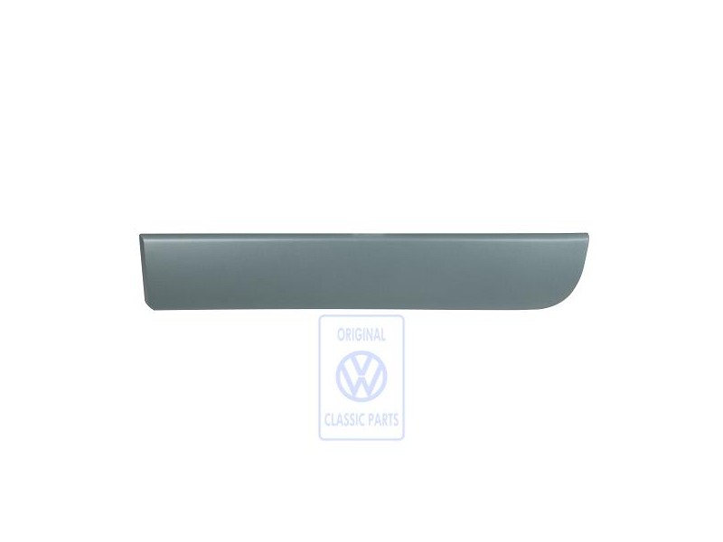 VW Original Schutzleiste Für Tür Grün Granit - 6Q0853073 V6S