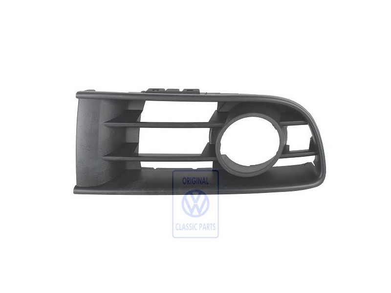 VW Original Luftführungsgitter Satinschwarz - 6Q0853666C 9B9