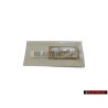 VW Original 1.2 Hinten Schriftzug Emblem Logo Chrom - 6Q0853675 739