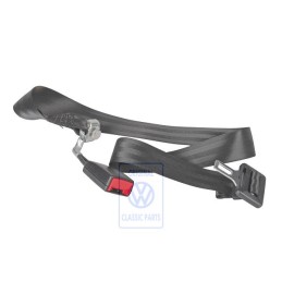 VW Original Beckengurt Und Gurt- Schloss Schwarz - 6Q0857487E HCP