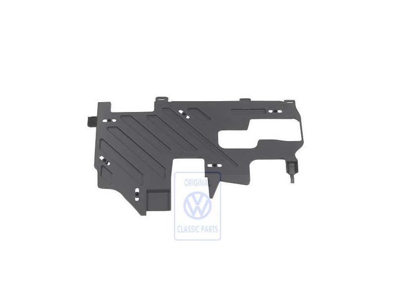 VW Original Abdeckung Unter Schalttafel Satinschwarz - 6Q1863081A B41