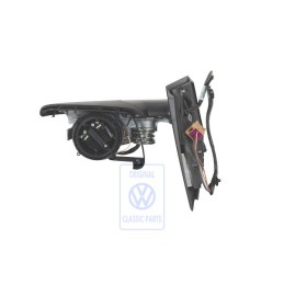 VW Original Aussenspiegelgehäuse Satinschwarz - 6Q2857508F 01C