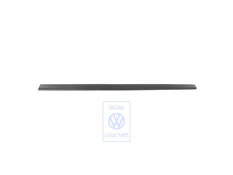 VW Original Schutzleiste Für Tür Satinschwarz - 6Q3853515 9B9