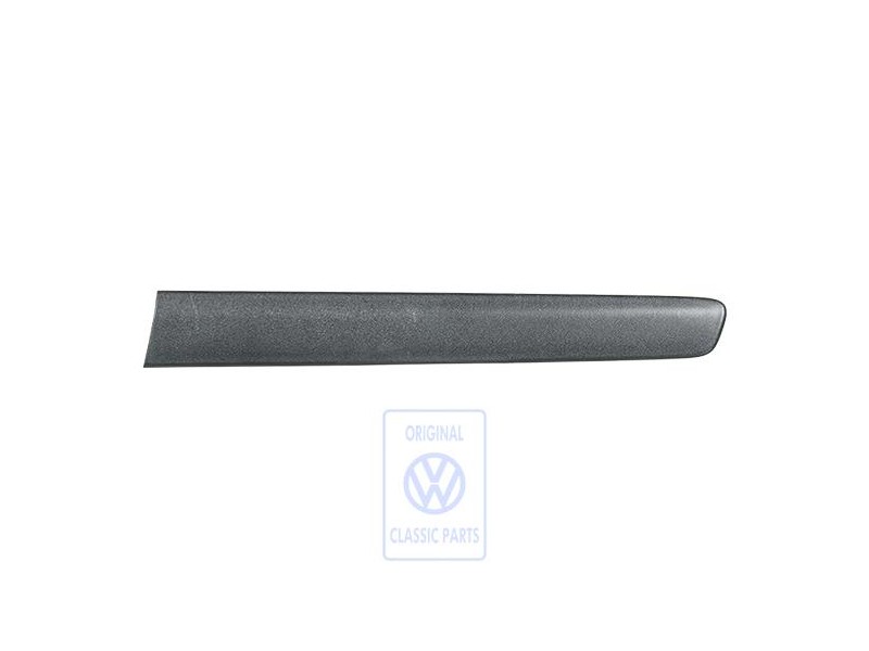 VW Original Schutzleiste Für Seitenteil Satinschwarz - 6Q3853535 9B9