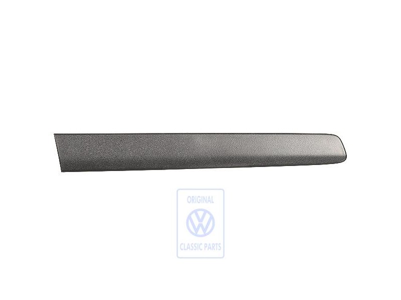 VW Original Schutzleiste Für Seitenteil Satinschwarz - 6Q3853536 9B9