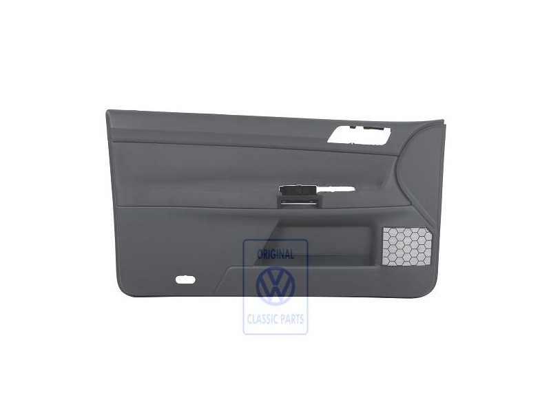 VW Original Türverkleidung (Stoff/Kunstleder) Anthrazit - 6Q3867011ESQMN