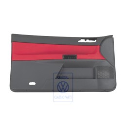 VW Original Türverkleidung (Leder) Flashrot/Anthrazit - 6Q3867011FFQMU