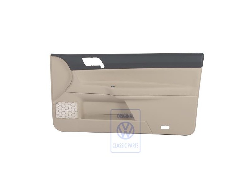 VW Original Türverkleidung (Kunstleder) Anthrazit/Cream - 6Q3867012EMQMS