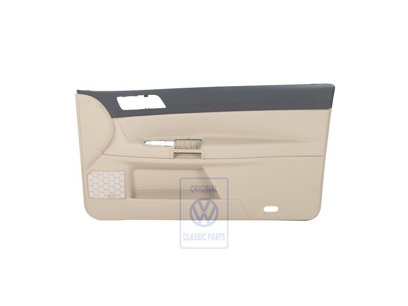 VW Original Türverkleidung (Kunstleder) Anthrazit/Cream - 6Q3867012EPQMS