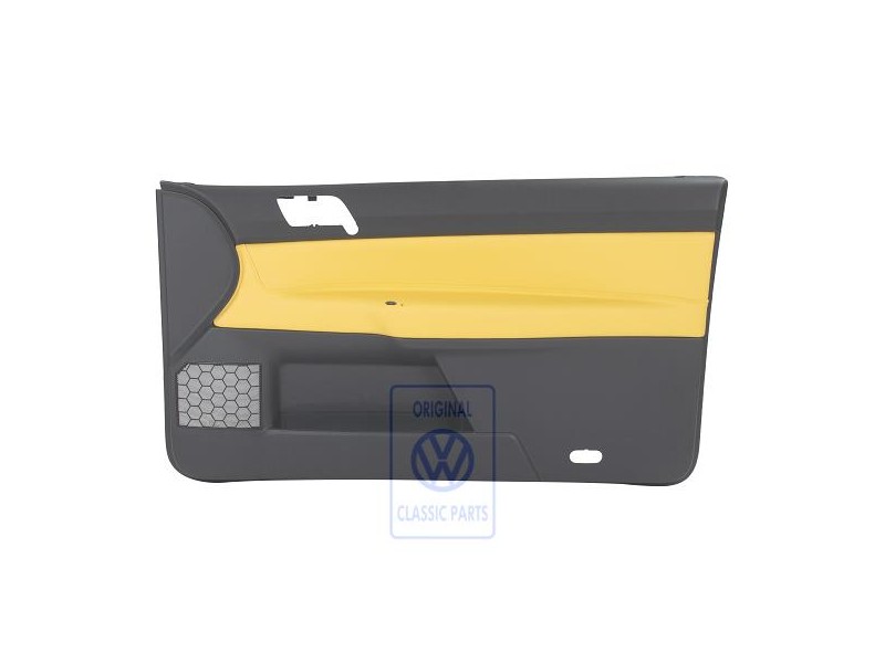 VW Original Türverkleidung (Leder) Yellow/Anthrazit - 6Q3867012EQQMV
