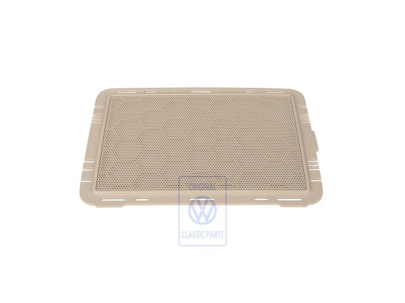 VW Original Lautsprecherblende Cremebeige - 6Q3868149 3PT