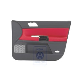 VW Original Türverkleidung (Leder) Flashrot/Anthrazit - 6Q4867012GKQMU