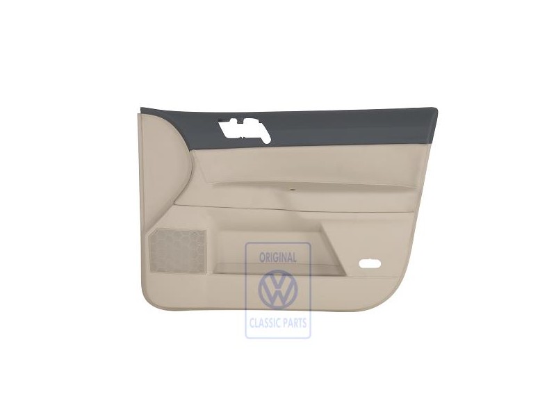 VW Original Türverkleidung (Kunstleder) Anthrazit/Cream - 6Q4867012GMQMS