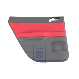 VW Original Türverkleidung (Leder) Flashrot/Anthrazit - 6Q6867211FTQMU