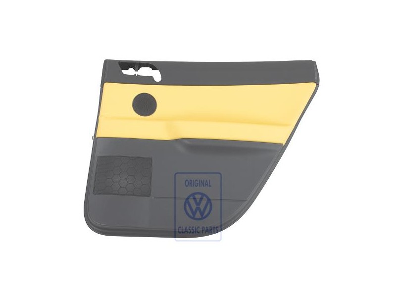 VW Original Türverkleidung (Leder) Yellow/Anthrazit - 6Q6867212GAQMV
