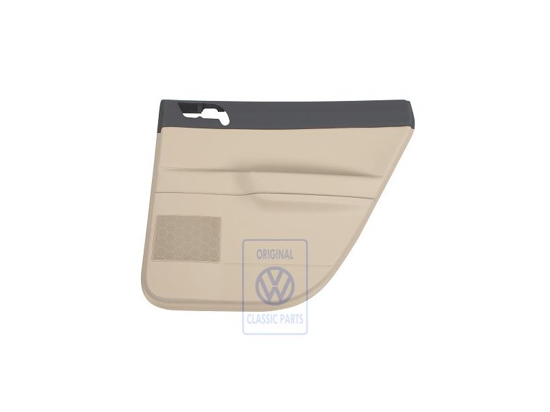 VW Original Türverkleidung (Kunstleder) Anthrazit/Cream - 6Q6867212GBQMS