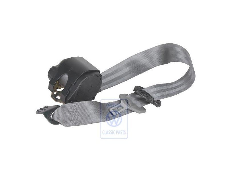 VW Original Dreipunkt-Sicherheitsgurt Flanellgrau - 6QD857806 HCQ