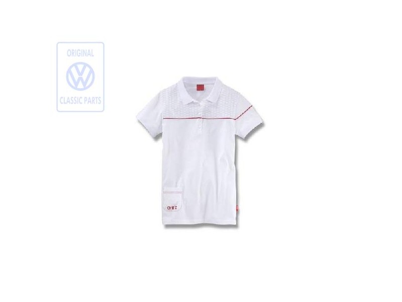 VW Original Polo-Shirt (Damen) Weiss - 6R3084240D 54W