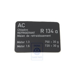 VW Original Kennschild - 6U0010205F