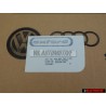 VW Original Schriftzug Anthrazit/Silber - 6X0853750A 8Y8