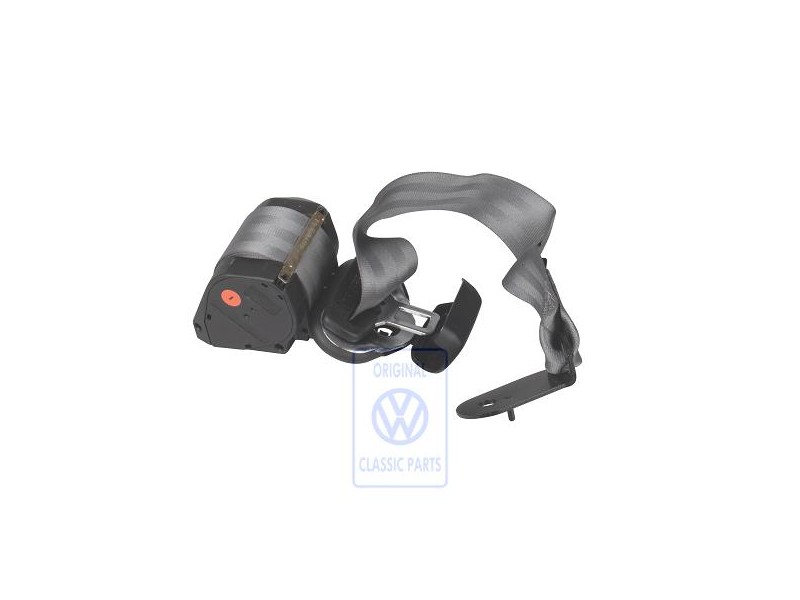 VW Original Dreipunkt-Sicherheitsgurt Flanellgrau - 6X0857805H E66
