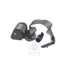 VW Original Dreipunkt-Sicherheitsgurt Flanellgrau - 6X0857805H E66