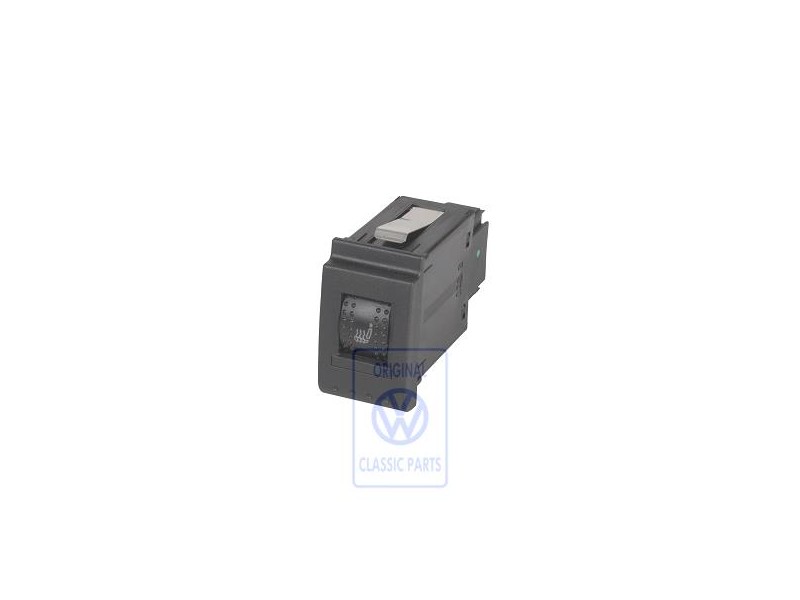 VW Original Schalter Für Sitzheizung Satinschwarz - 6X0963563A 01C