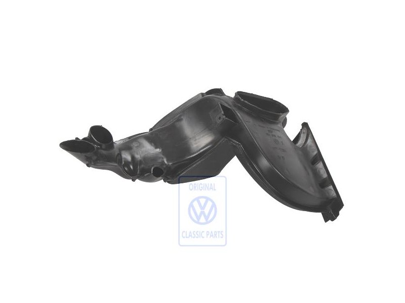 VW Original Fussraumausströmer Satinschwarz - 6X1819151C B41