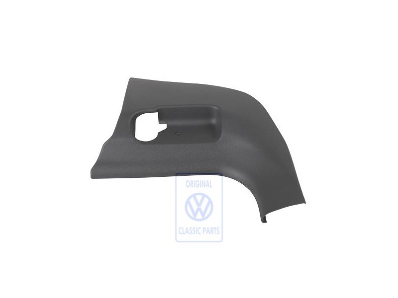 VW Original A-Säulen-Verkleidung Off-Black - 6X1863483G C81