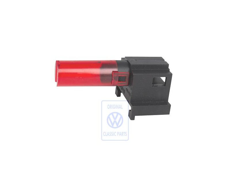 VW Original Lampenträger Mit Glühlampe Rot - 6X1927149 L55