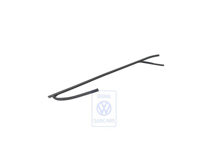 VW Original Fensterführung Satinschwarz - 6X3837432E B41