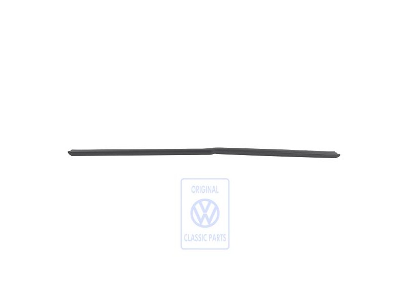 VW Original Fensterschachtabdichtung Satinschwarz - 6X3837472E B41