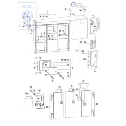VW Original Abdeckung - 701070150J