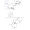 VW Original Tischplatte - 701070300F